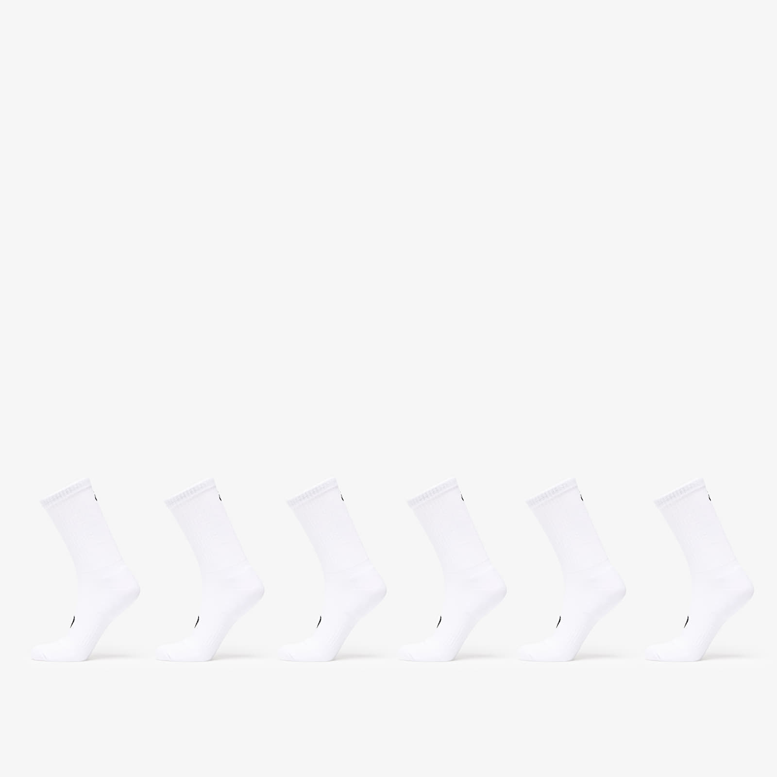 Muške čarape Asics Crew Socks 6-Pack White