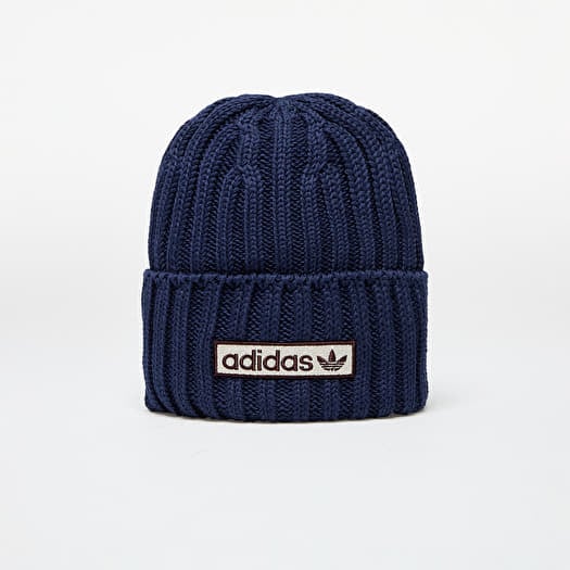 Čepice adidas Heavy Knit Beanie Night Indigo/ Preloved Ink