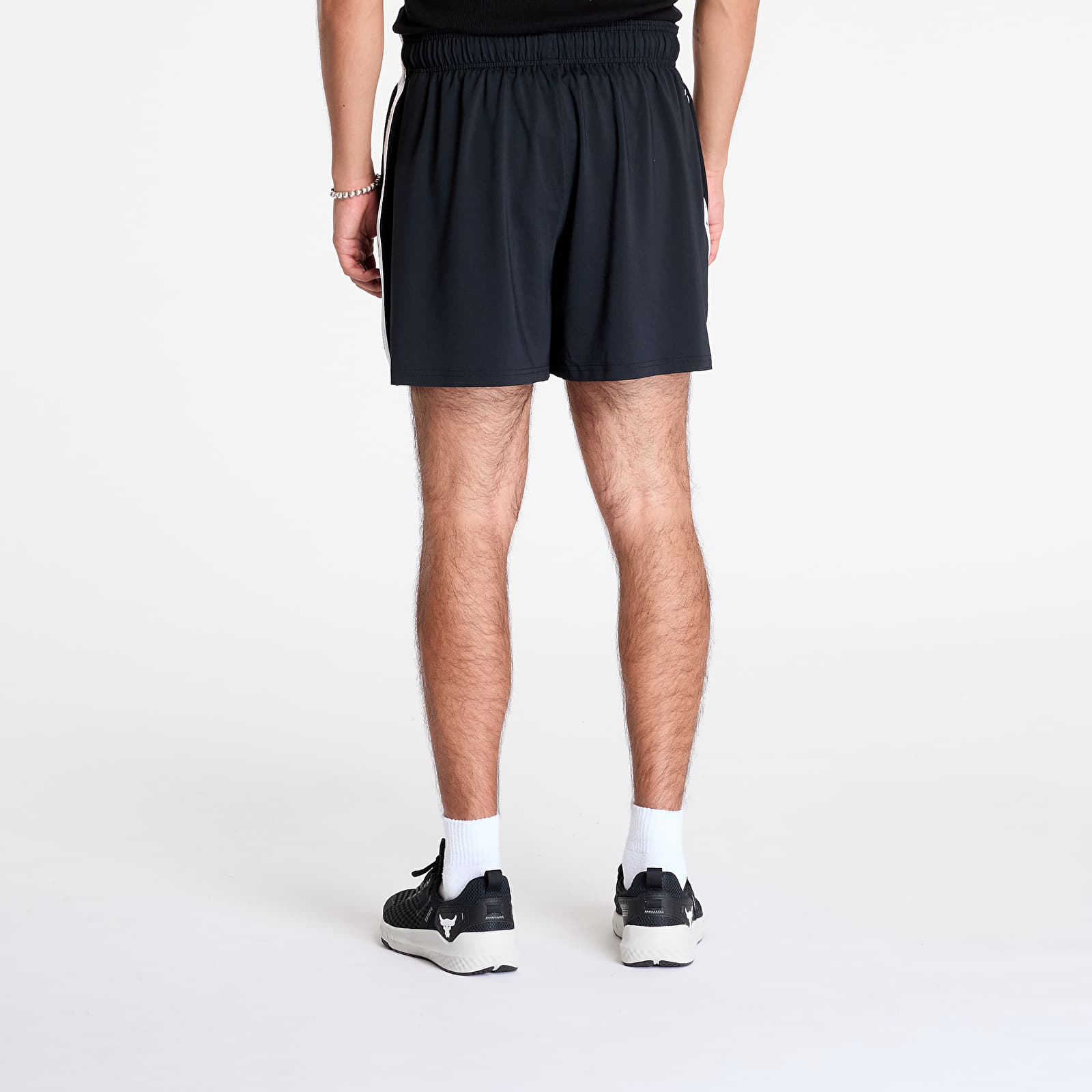 Szorty męskie Under Armour Project Rock Mesh Short BOH Black/ White