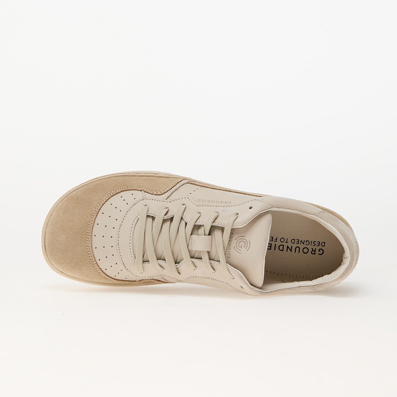 Shoes Groundies Nova Gs1 Women Beige Brown