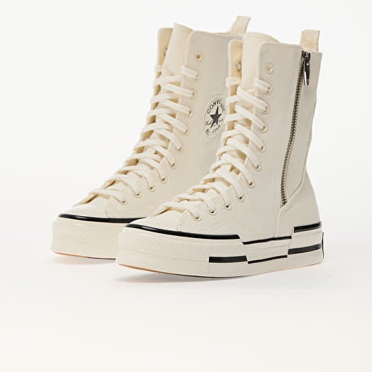 Converse Chuck 70 Plus Xhi Egret/ Egret/ Black | Queens