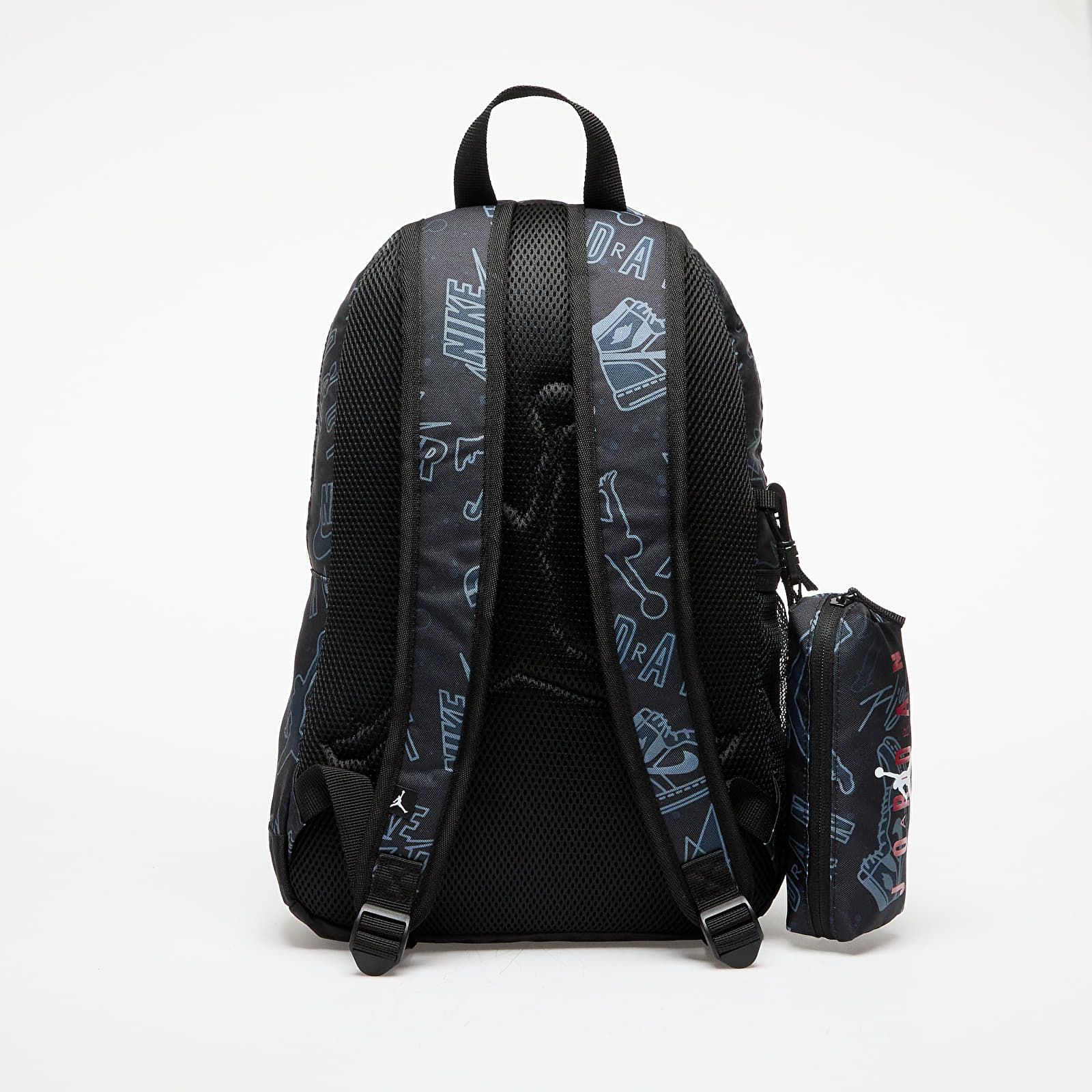 Mochilas para hombres Jordan Jan Air School Backpack Black/ Gym Red