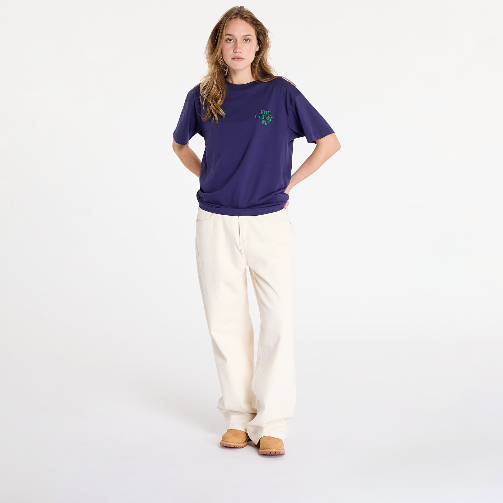 T-shirts Carhartt WIP S/S Hotel Keys T-Shirt UNISEX Aura/ Green