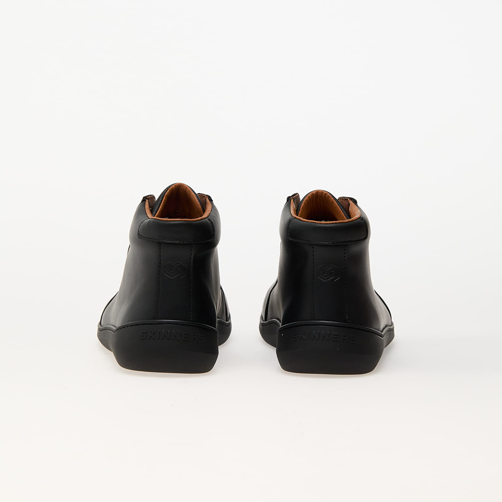 Schuhe Skinners Sneakers Moonwalker High Top leather Black