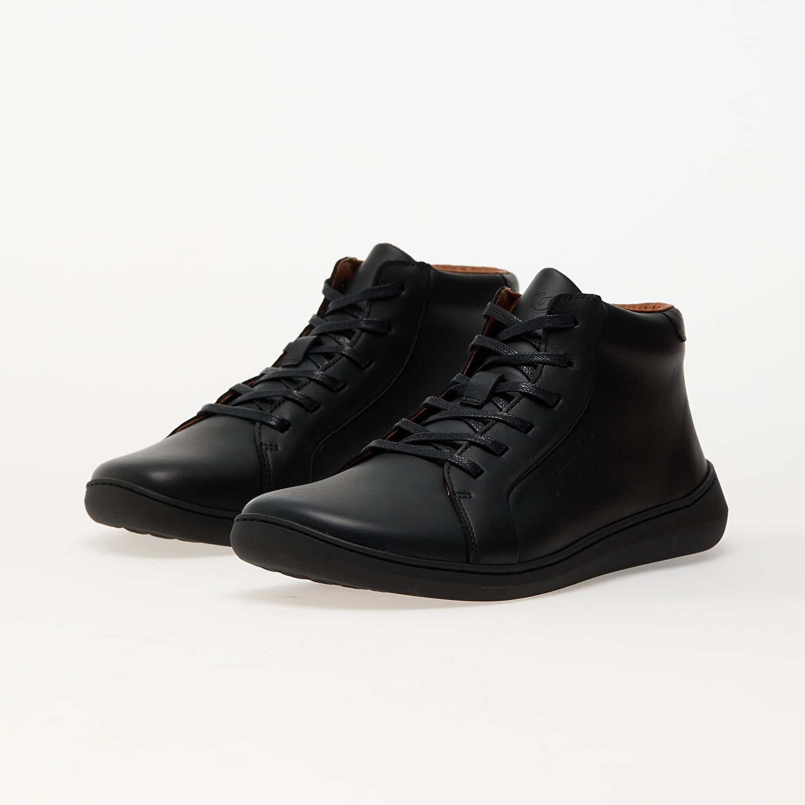 Schuhe Skinners Sneakers Moonwalker High Top leather Black