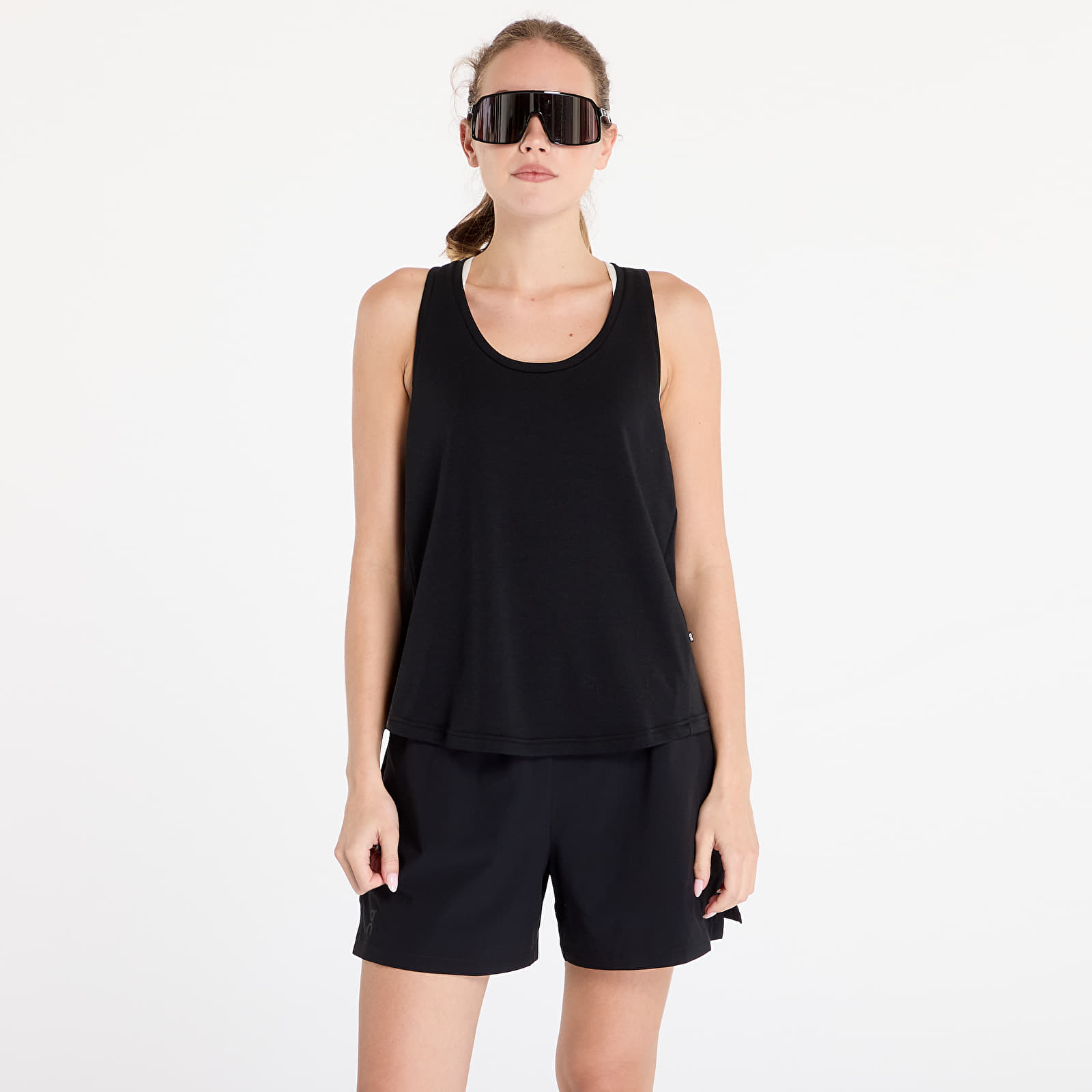 Women's tank tops On Focus Tank Black