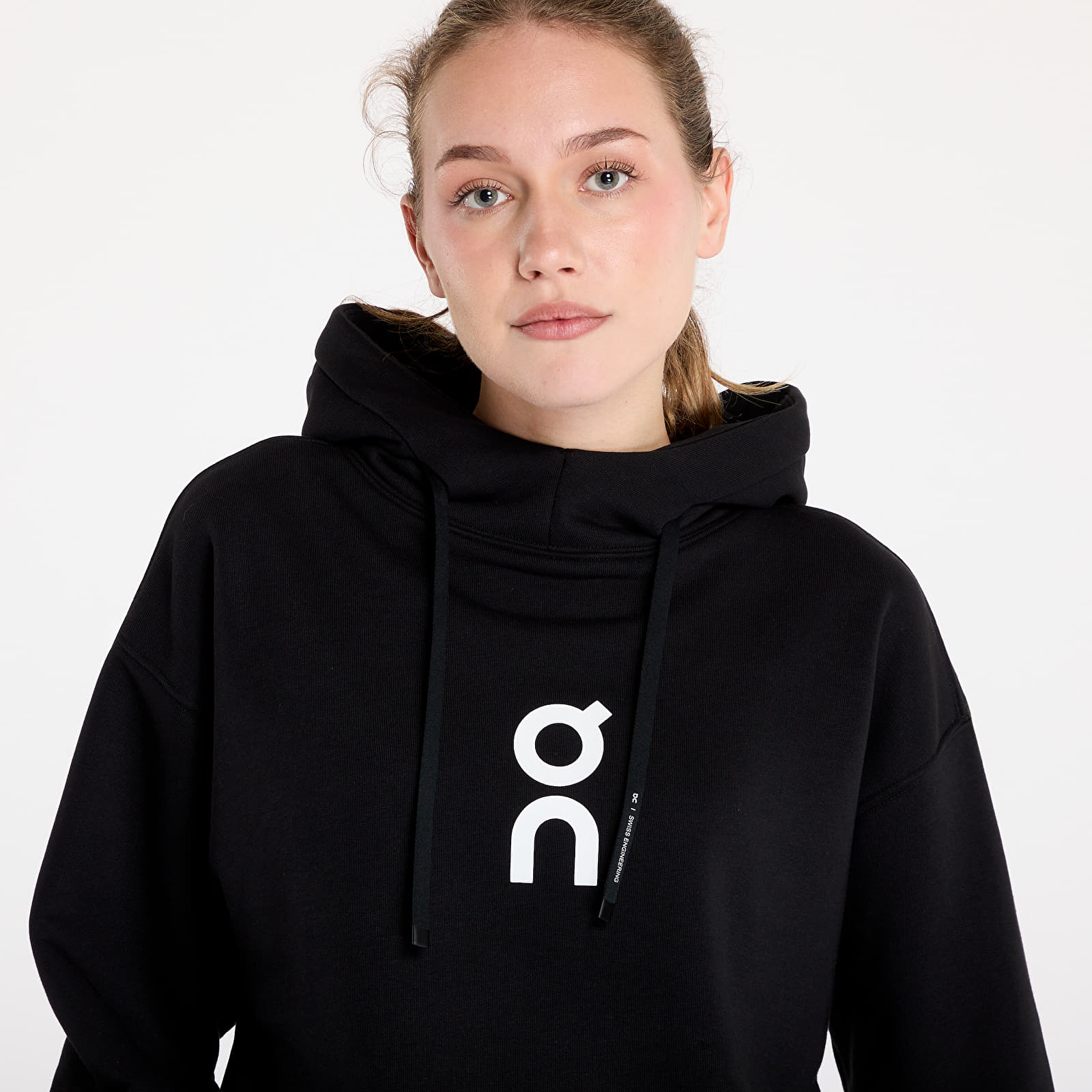 Sudaderas de mujer On Club Hoodie Black