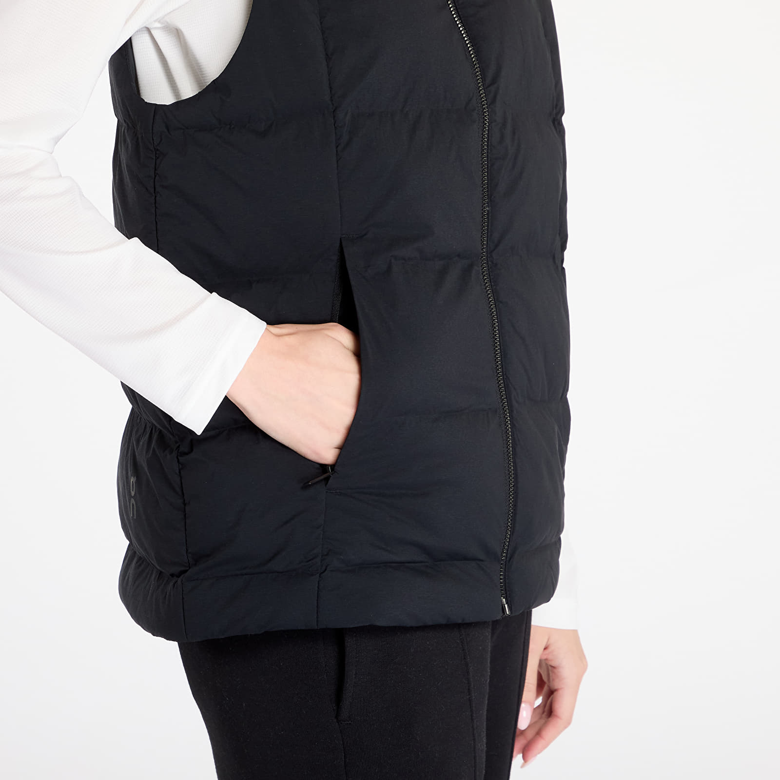 Damen Strickjacken On Challenger Vest Black