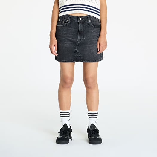 Spódnica Tommy Jeans Izzie Mini Skirt Denim Black