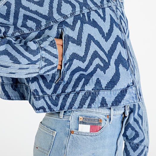 adidas x Farm Rio Denim Jacket Medium Blue Denim | Queens