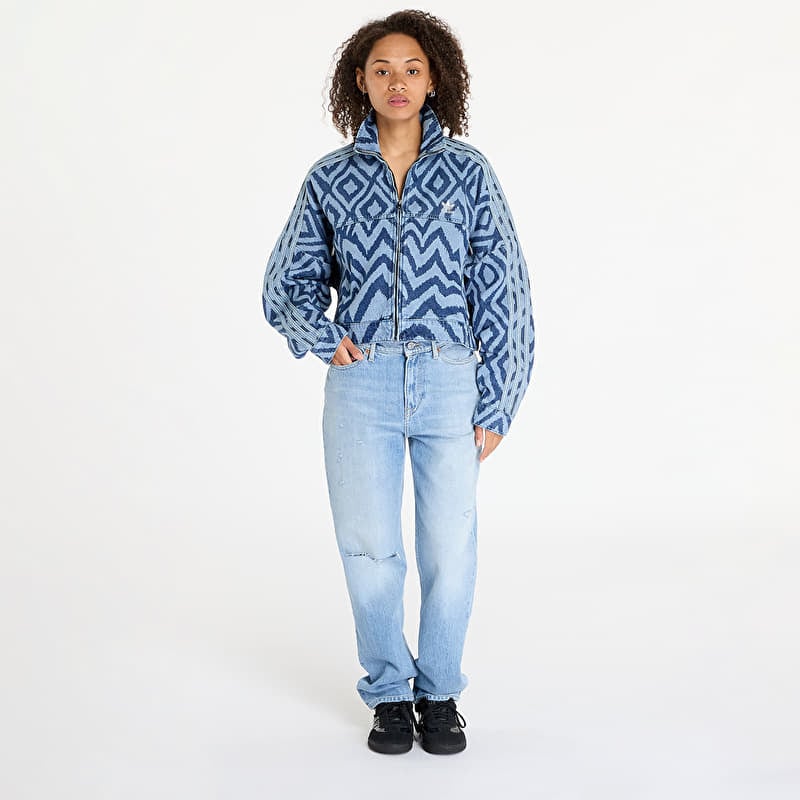 adidas x Farm Rio Denim Jacket Medium Blue Denim | Queens