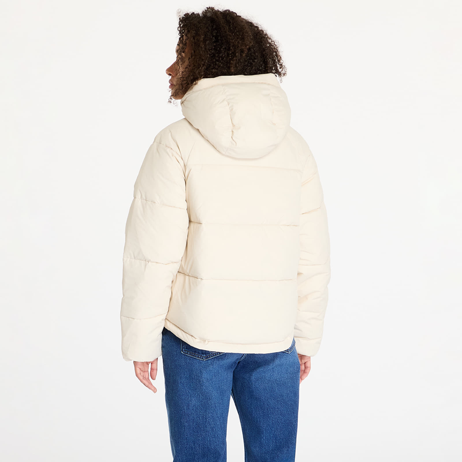 Chaquetas de mujer Tommy Jeans Vail Puffer Jacket Beige