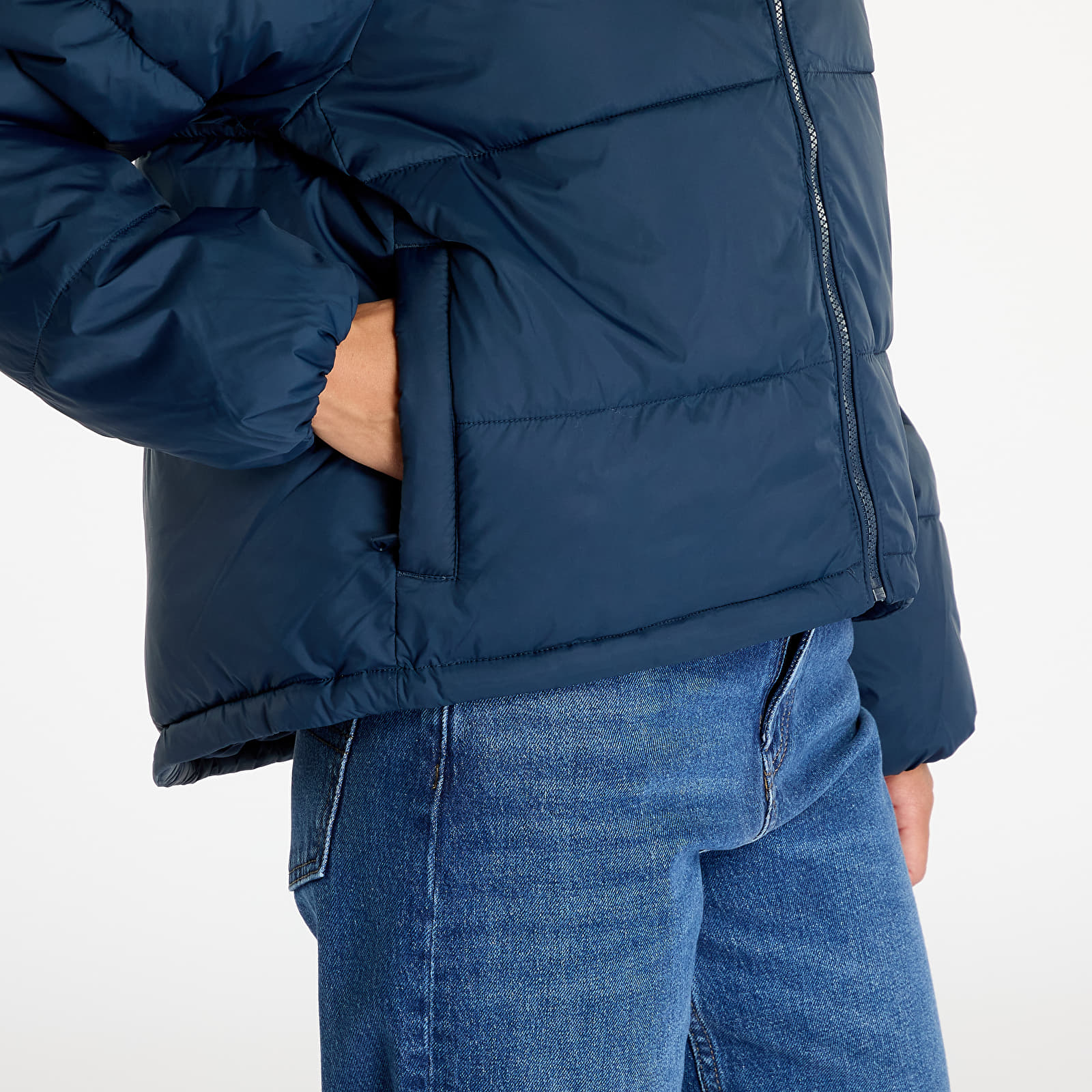 Ženske jakne Tommy Jeans Vail Puffer Jacket Blue