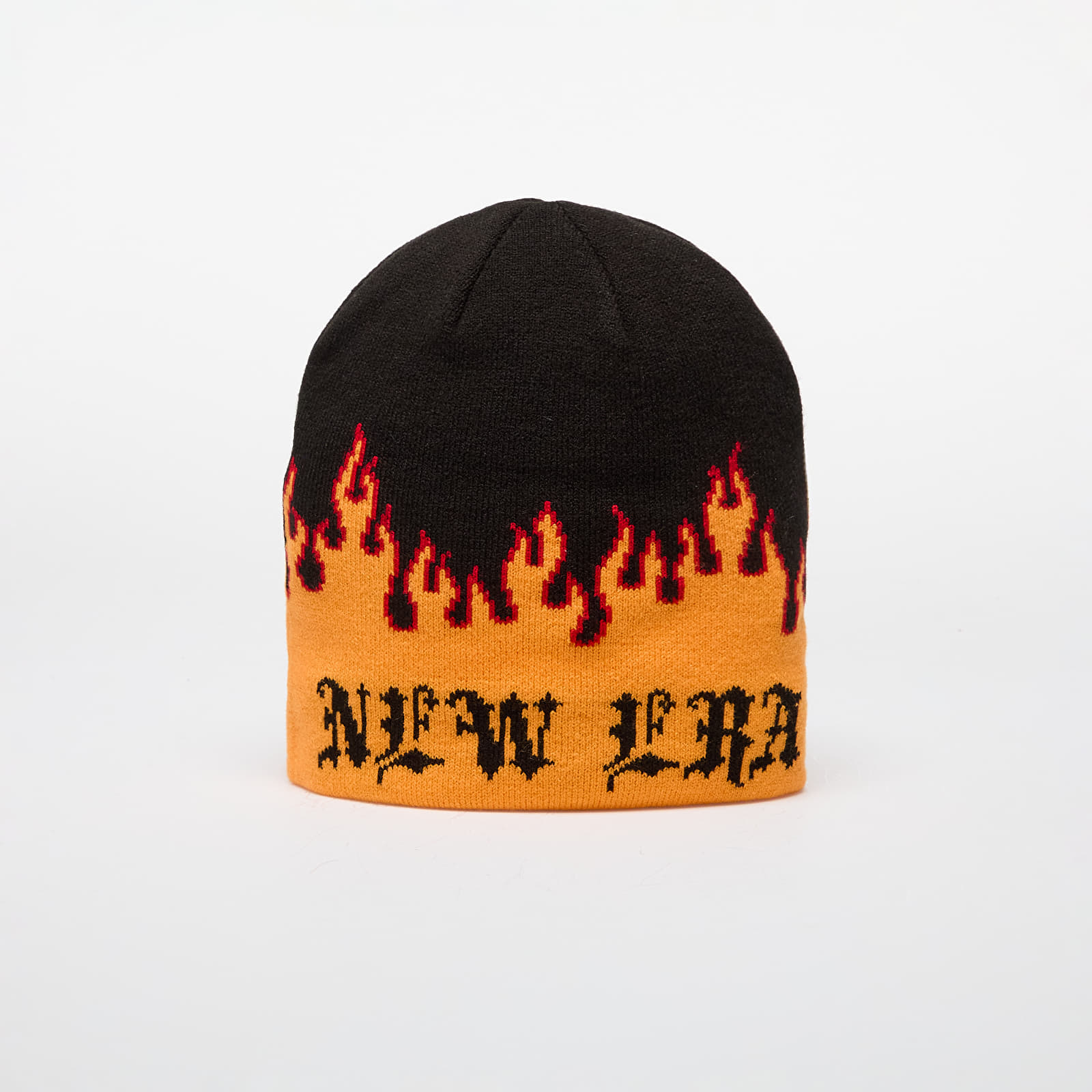 Sombreros New Era Knit Thin Flame Skull Knit Tennessee Orange
