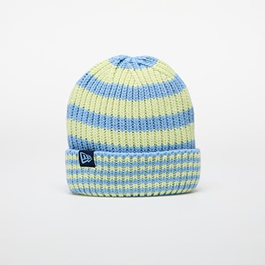 Mütze New Era Knit Medium Stripe Beanie Pastel Blue