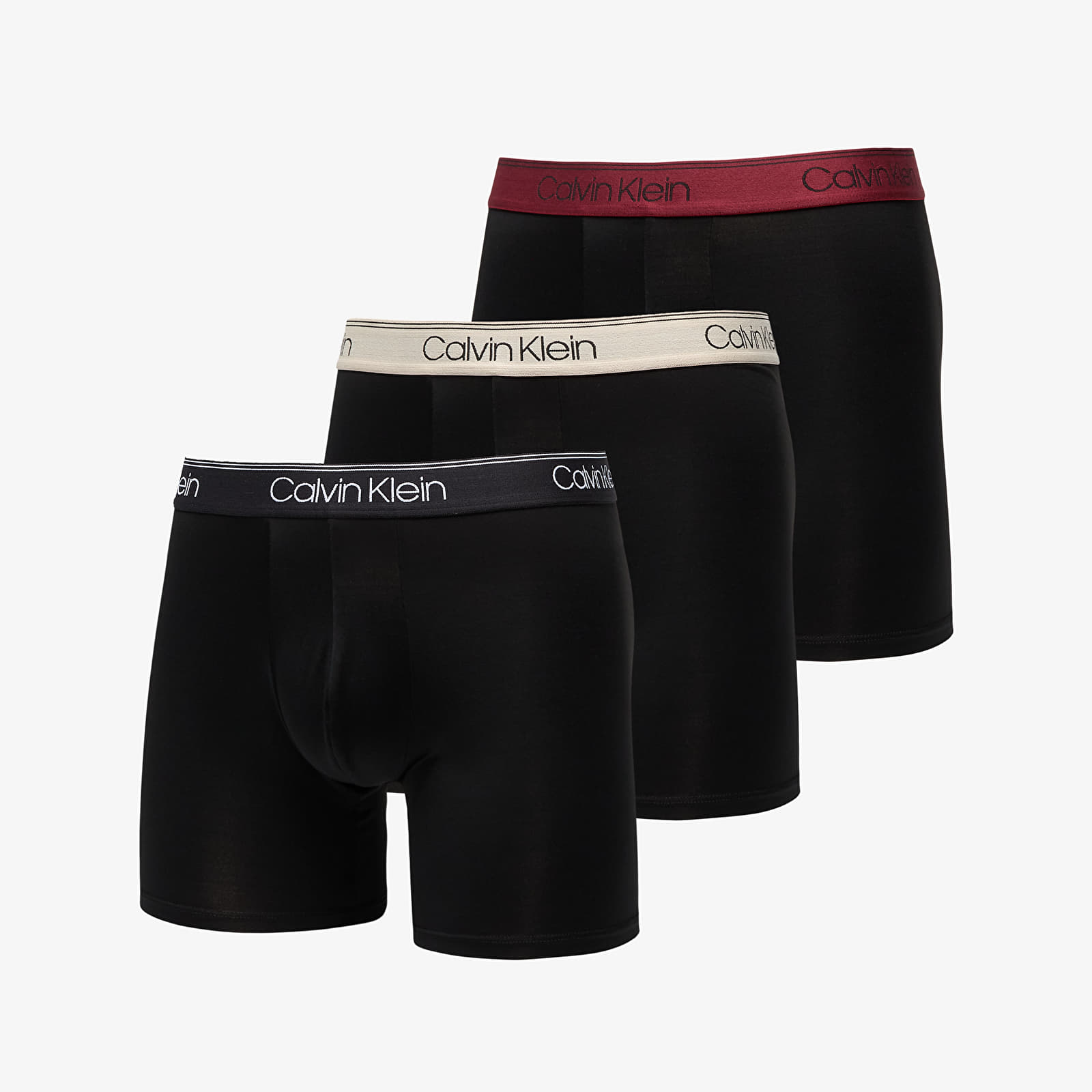 Boxer shorts Calvin Klein Microfiber Stretch Boxer Brief 3-Pack Black