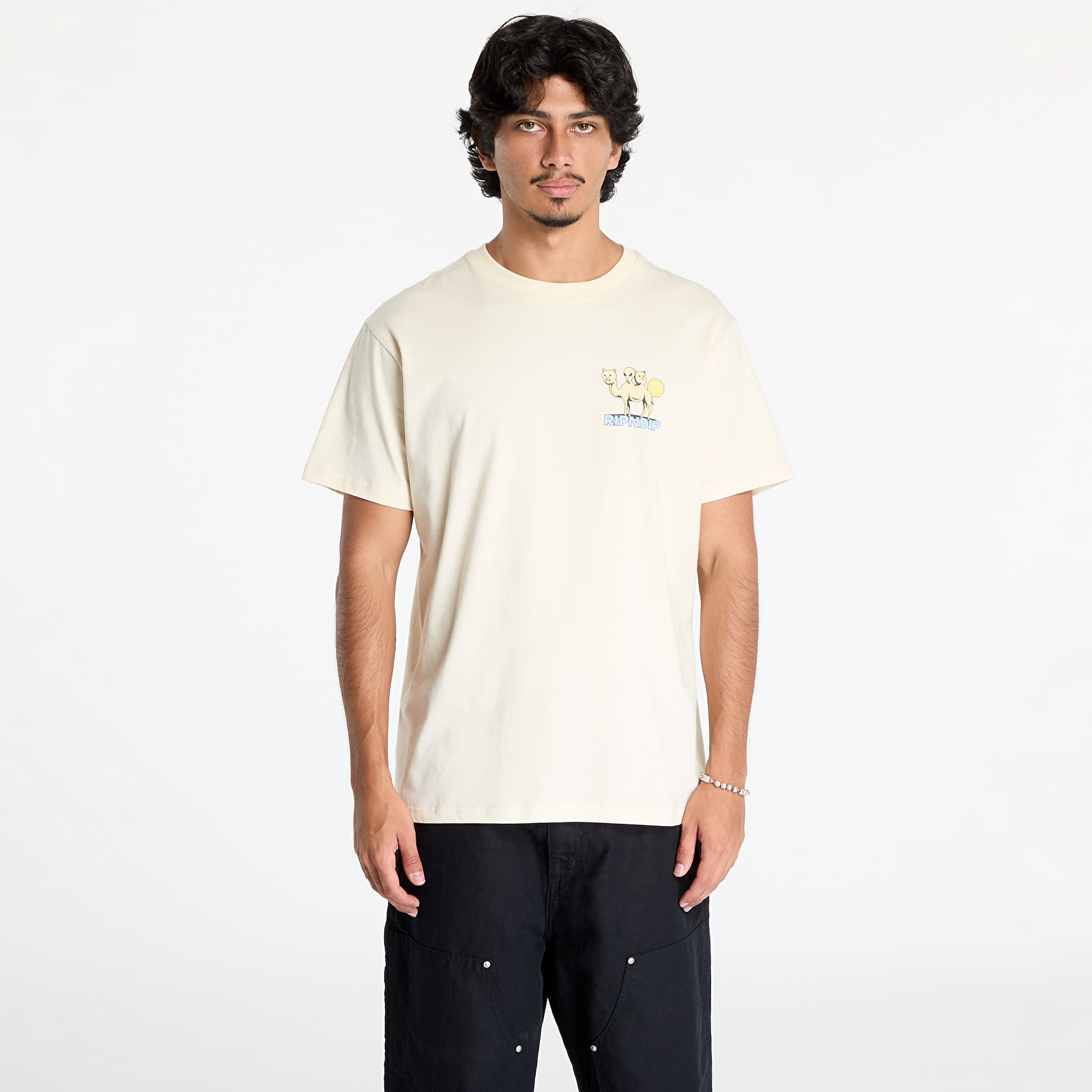 Men's T-shirts RIPNDIP Barnum Tee Natural