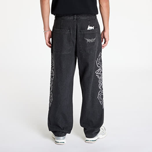 Denim Pantaloni Stravaganti Uomo Strass Oltre Pantaloni Jeans