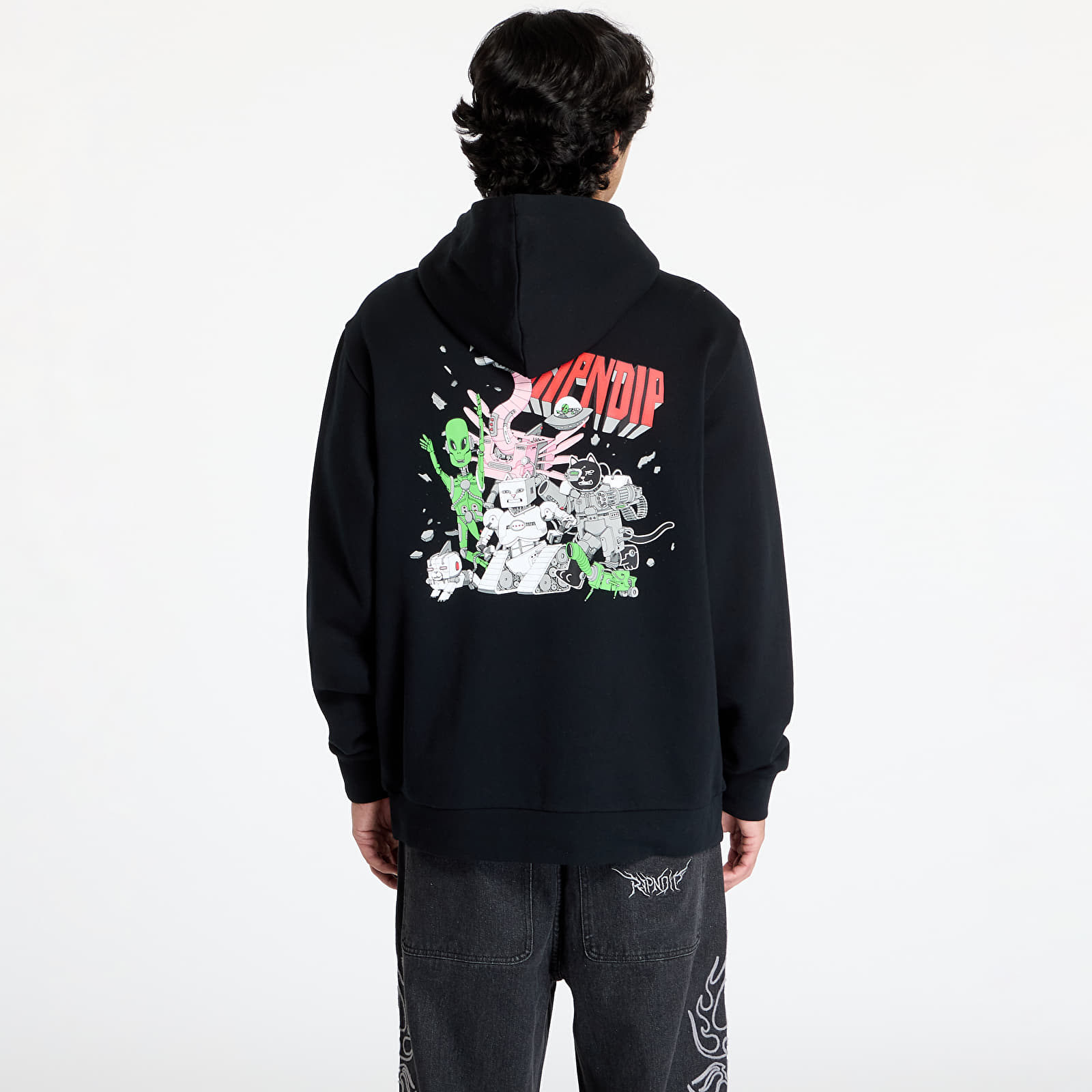 Bluzy męskie RIPNDIP Tomorrowland Hoodie Black