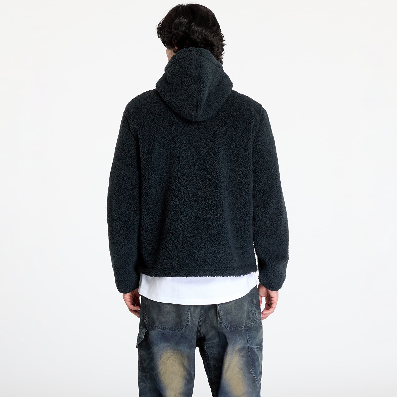 Muške majice Napapijri T-Burgee Curly Hoodie Black