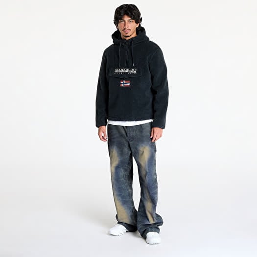 Napapijri burgee hoodie black 2025