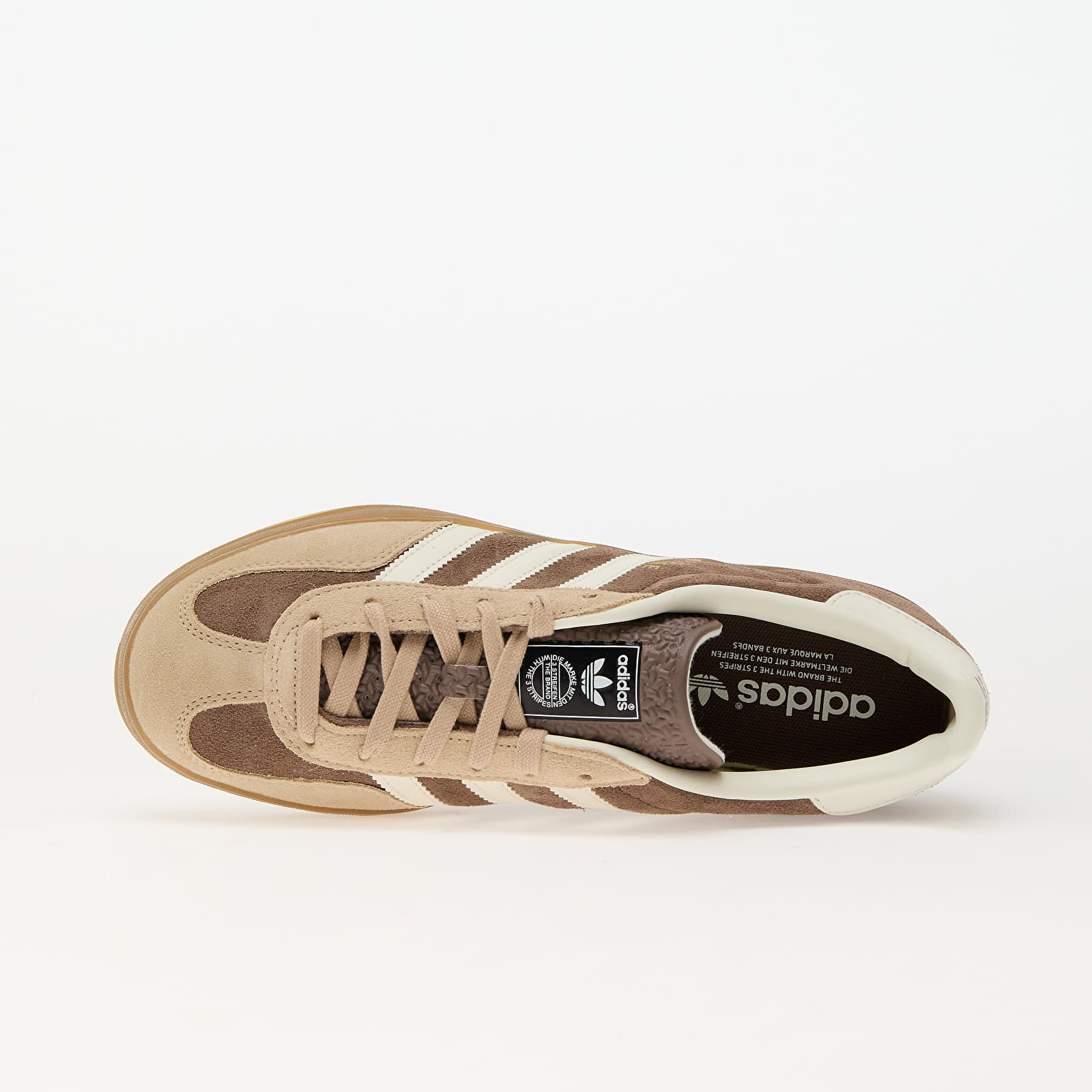 Schoenen adidas Gazelle Indoor Earth Strata/ Ftw White/ Magic Beige