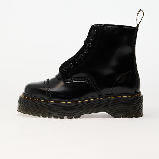 Dr. Martens Sinclair Fl Black Buttero & Black Faux Sheepskin