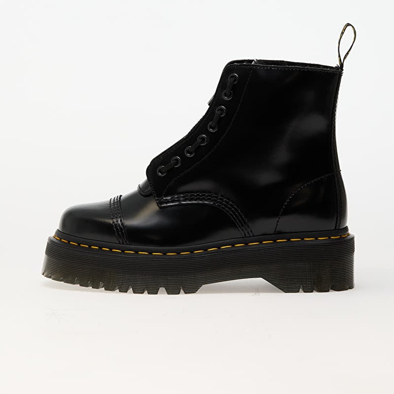 Dr. Martens Sinclair Fl Black Buttero & Black Faux Sheepskin