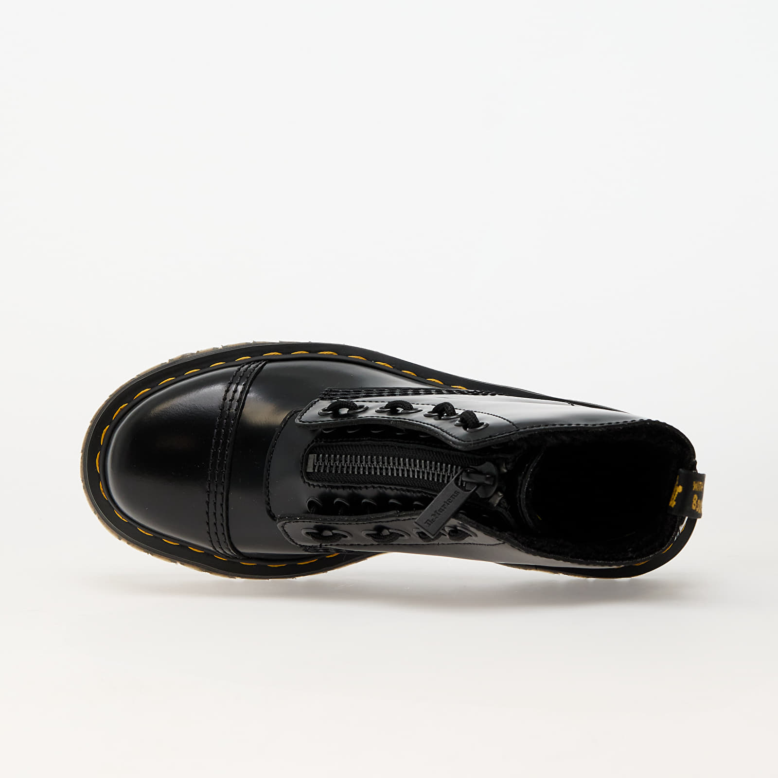 Scarpe e sneakers da donna Dr. Martens Sinclair Fl Black Buttero & Black Faux Sheepskin