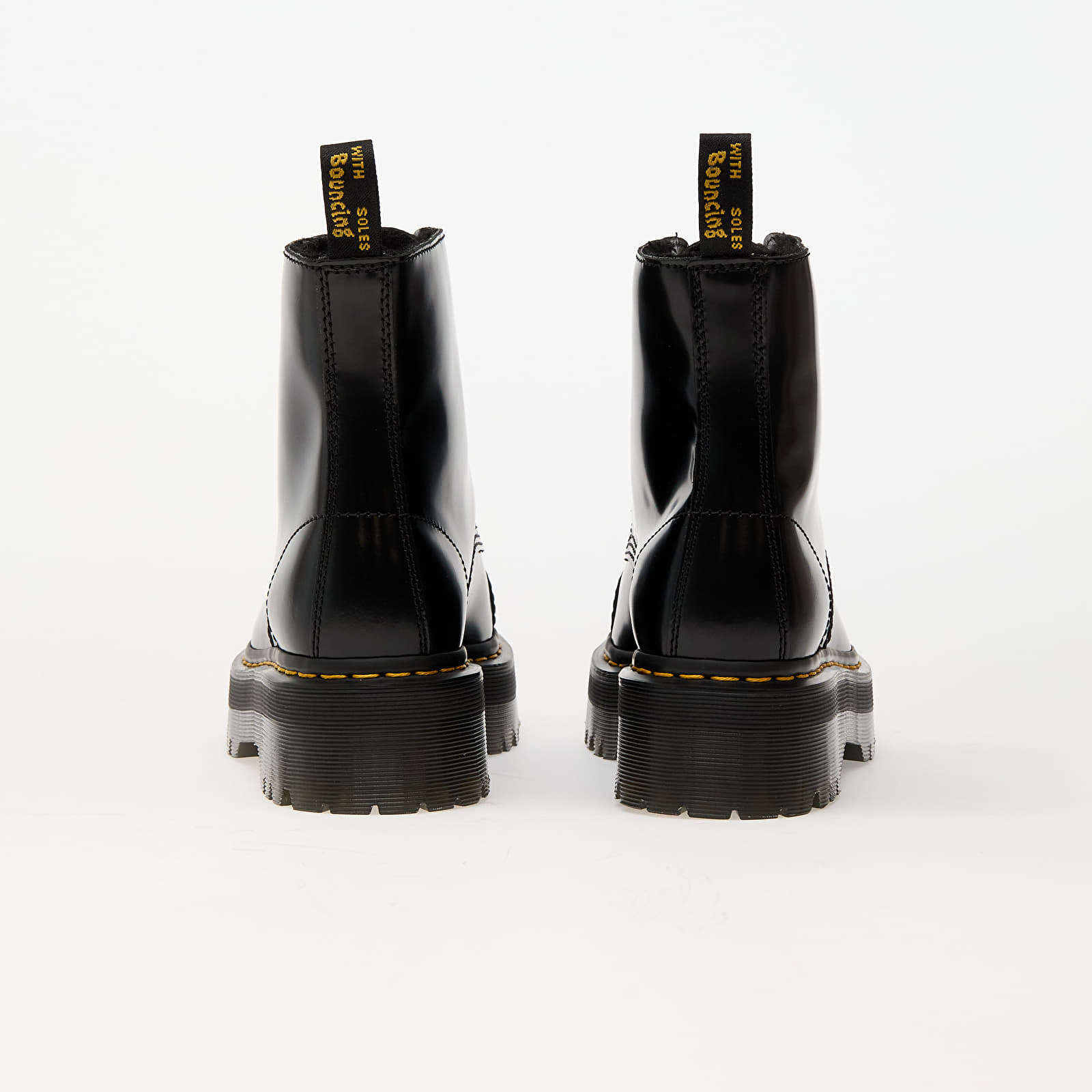 Scarpe e sneakers da donna Dr. Martens Sinclair Fl Black Buttero & Black Faux Sheepskin