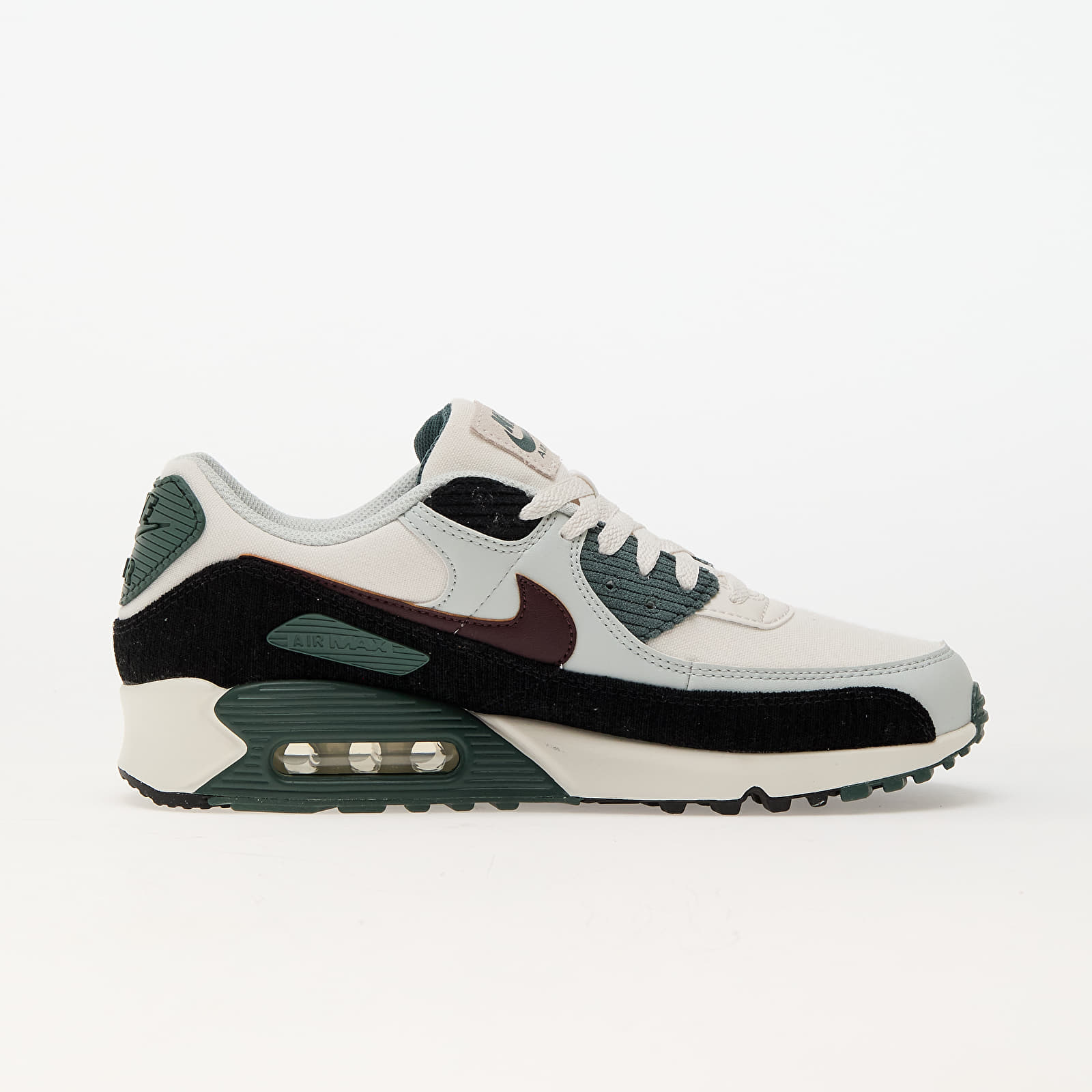 Shoes Nike Air Max 90 Prm Phantom/ Burgundy Crush-Vintage Green