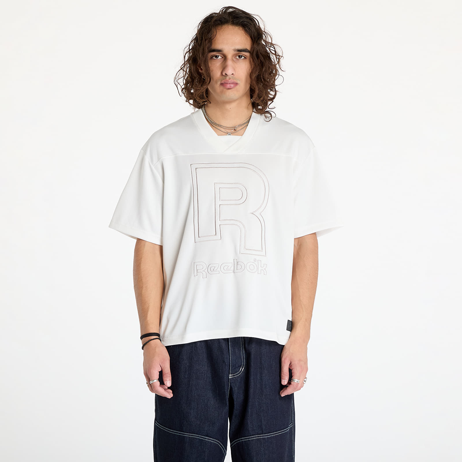 Pánská trička Reebok Classics Team Tradition Jersey Chalk