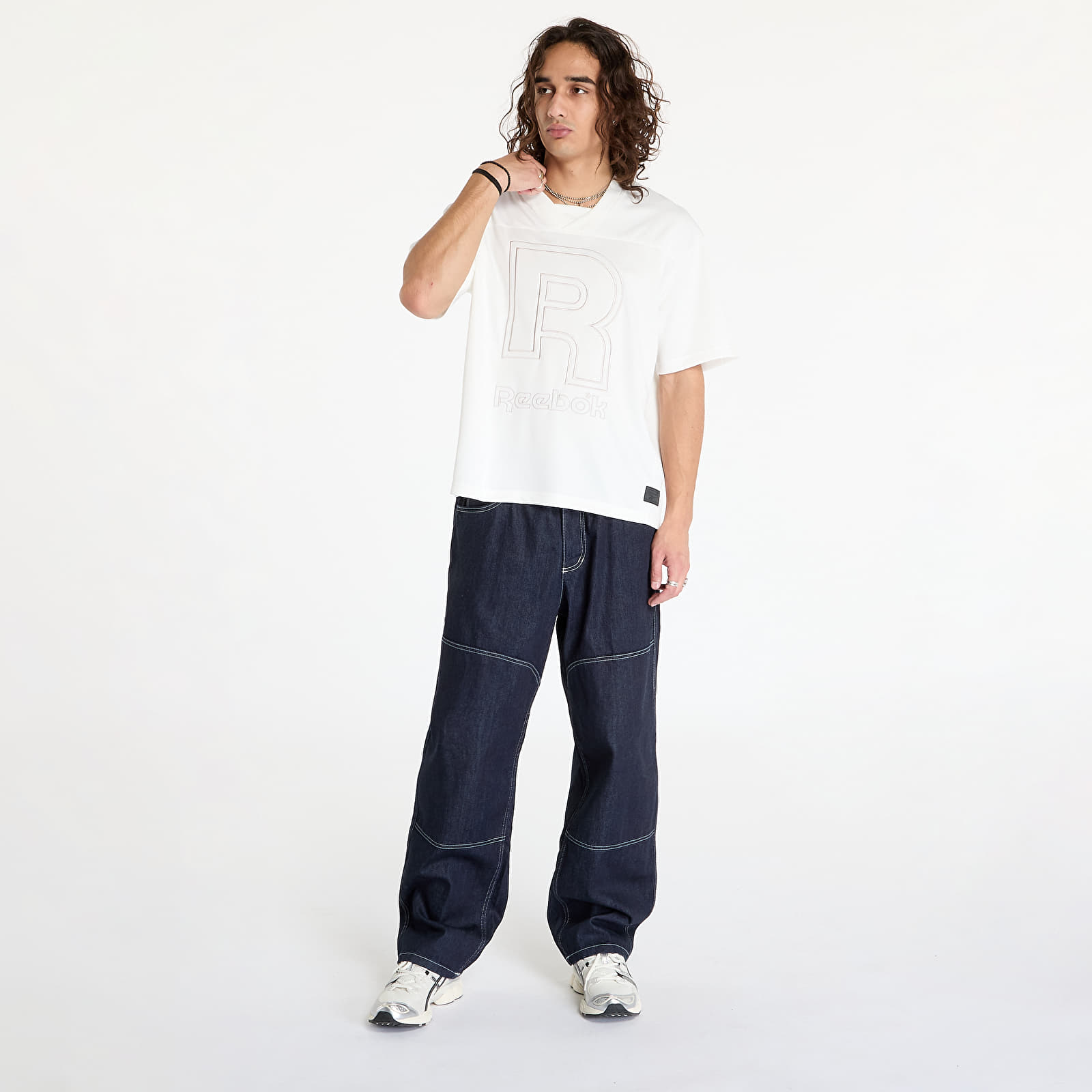 Camisetas hombre Reebok Classics Team Tradition Jersey Chalk