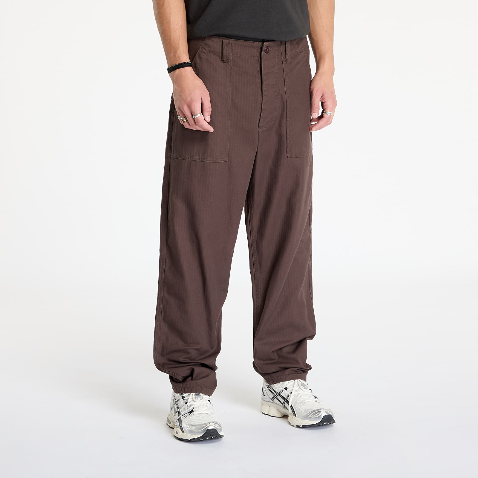 Pantalones de hombre Nike Life Men's Fatigue Pants Baroque Brown/ Baroque Brown