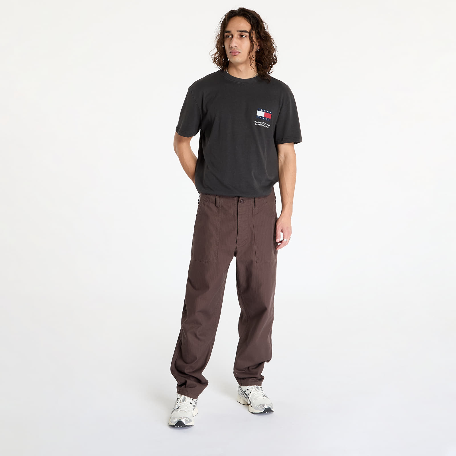 Pantalones de hombre Nike Life Men's Fatigue Pants Baroque Brown/ Baroque Brown