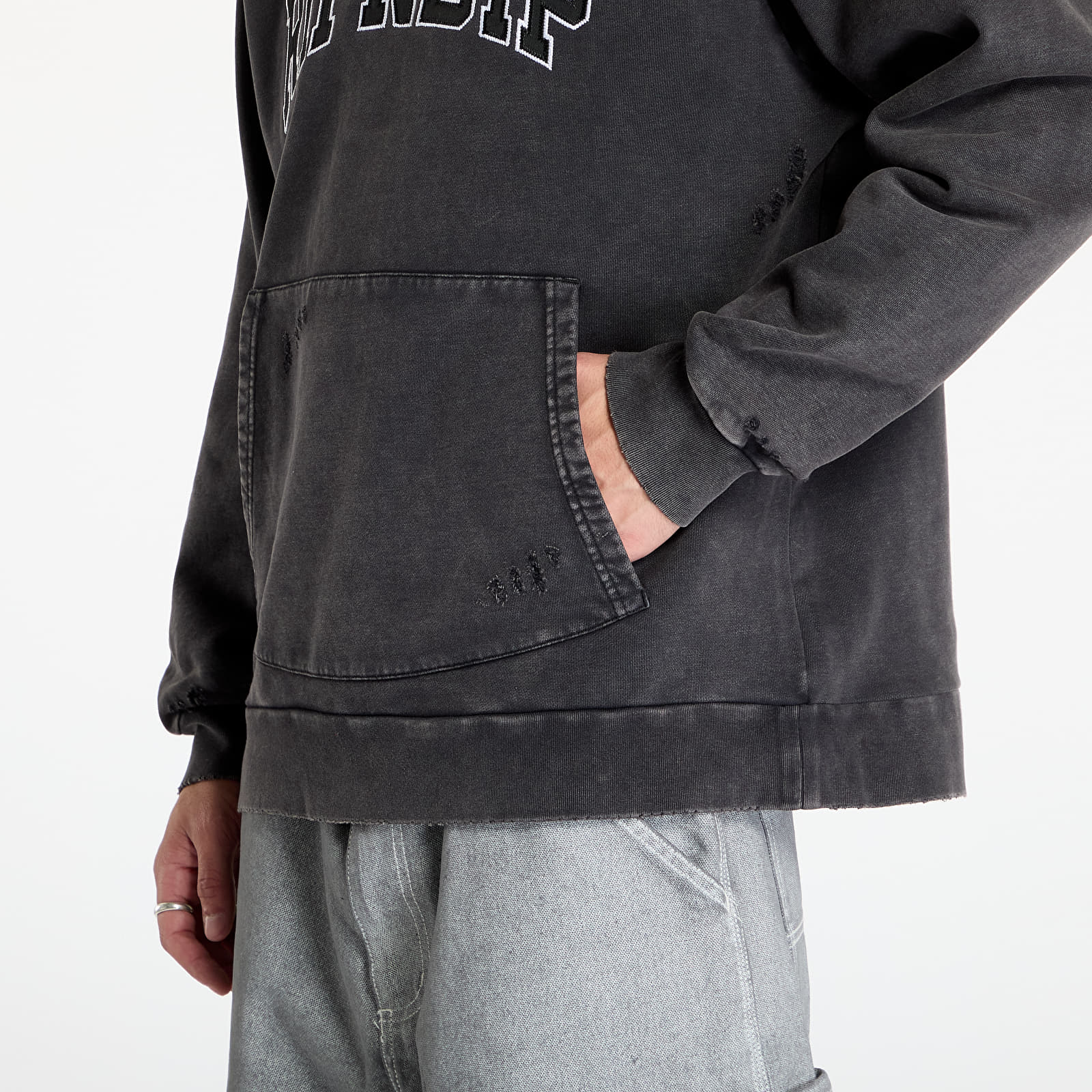 Men's sweatshirts RIPNDIP Fire Spirit Hoodie Black