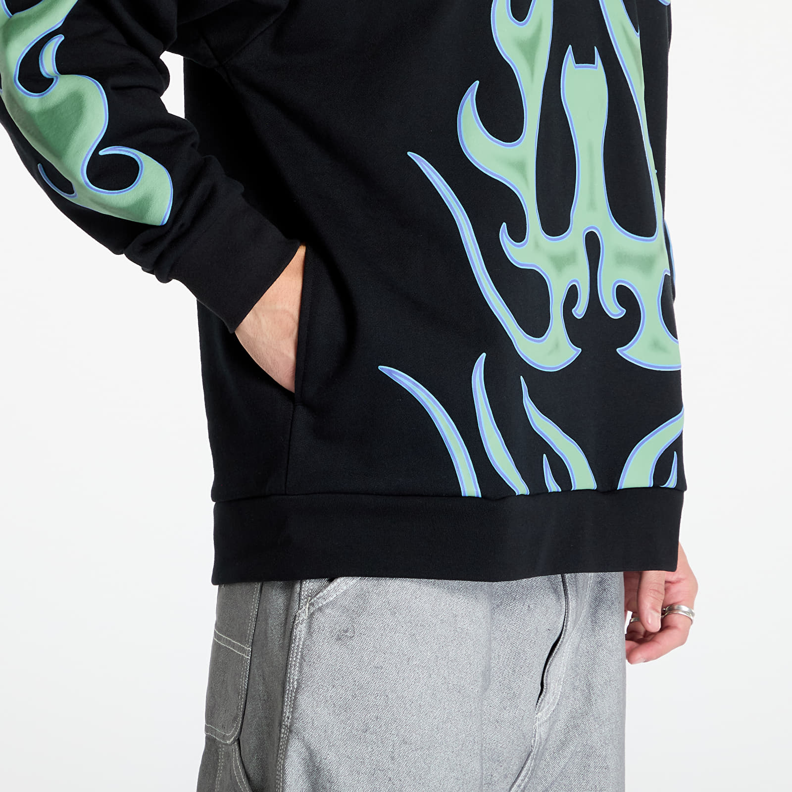 Camisolas de homem RIPNDIP Volt Hoodie Black