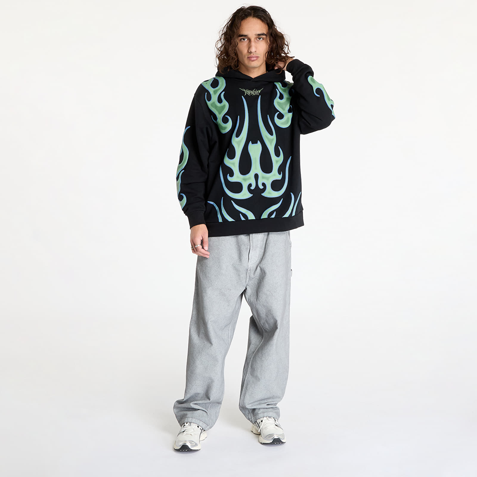 Camisolas de homem RIPNDIP Volt Hoodie Black