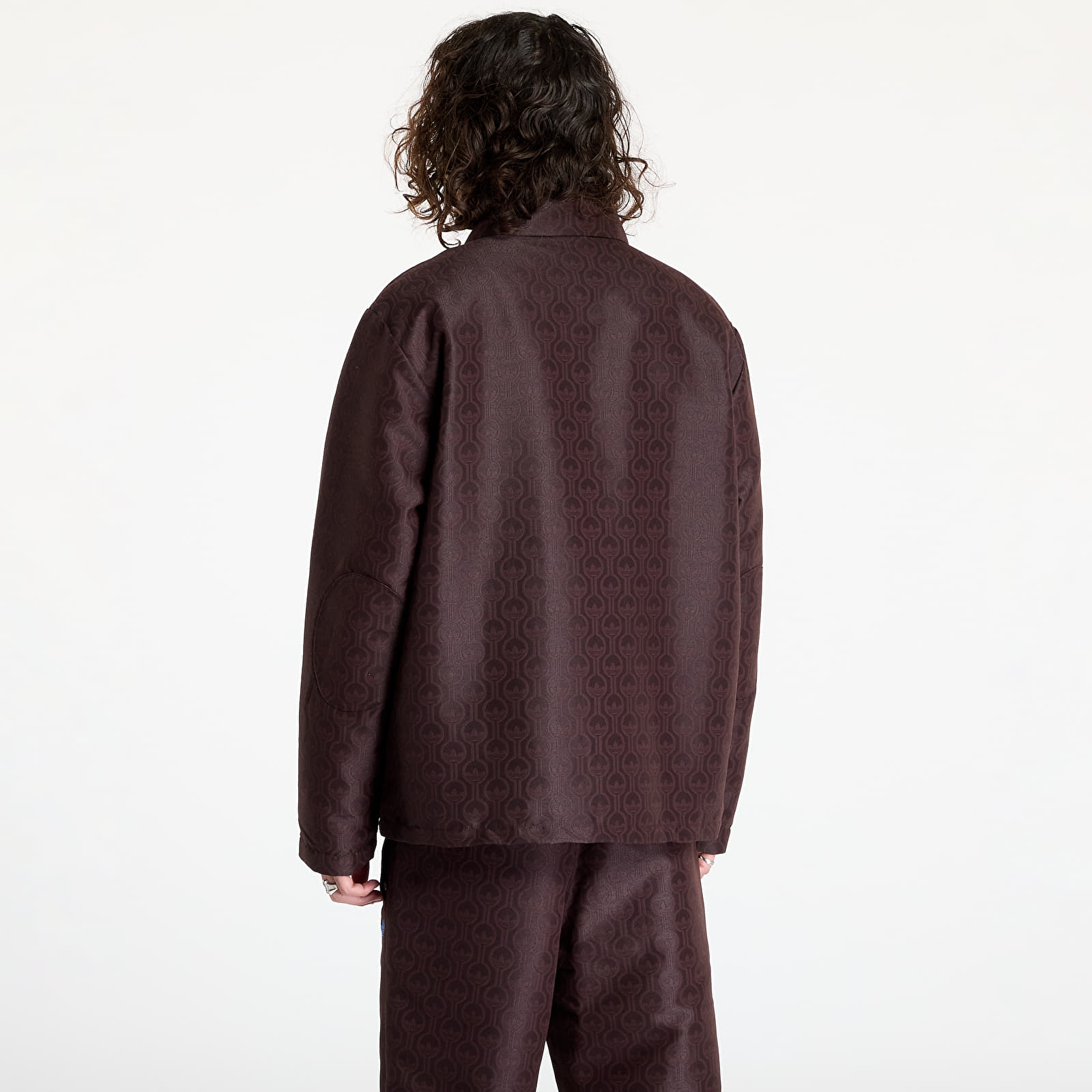 Herrenjacken adidas Club Jacket Shale Brown
