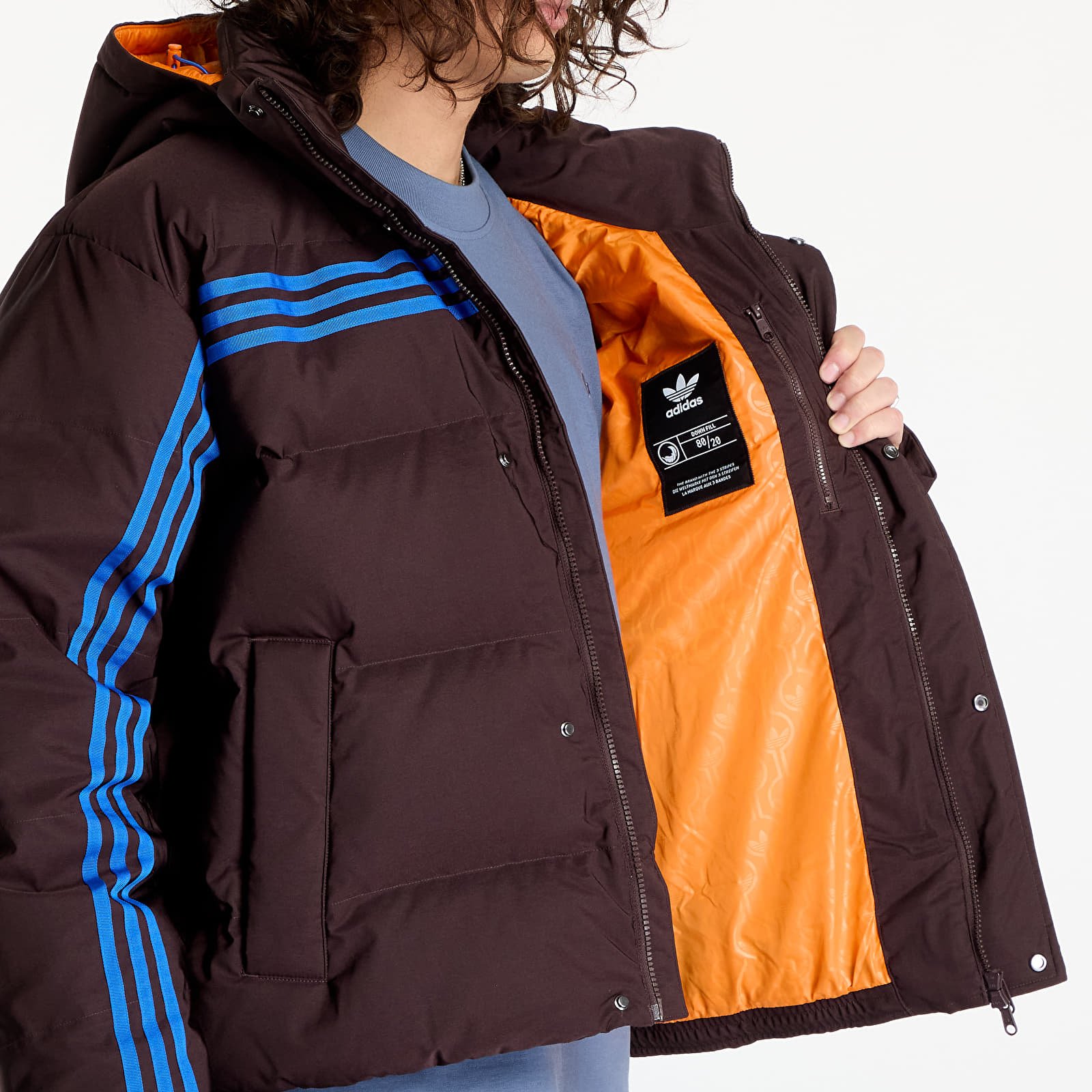 Adidas superstar down jacket top