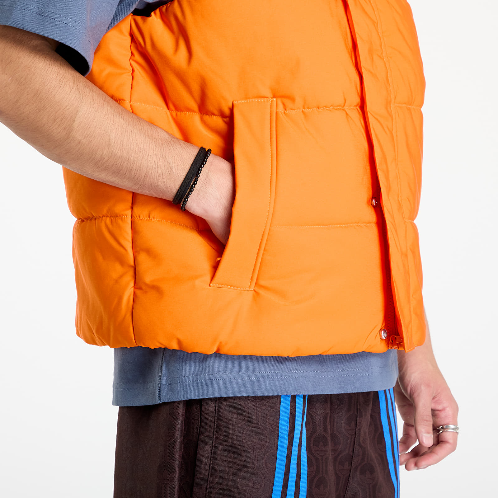 Kamizelki męskie adidas Club Gilet Vest Orange