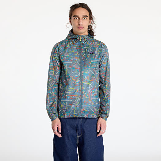 Μπουφάν Patagonia M's Houdini Jacket Lose Yourself Outline/ Nouveau Green