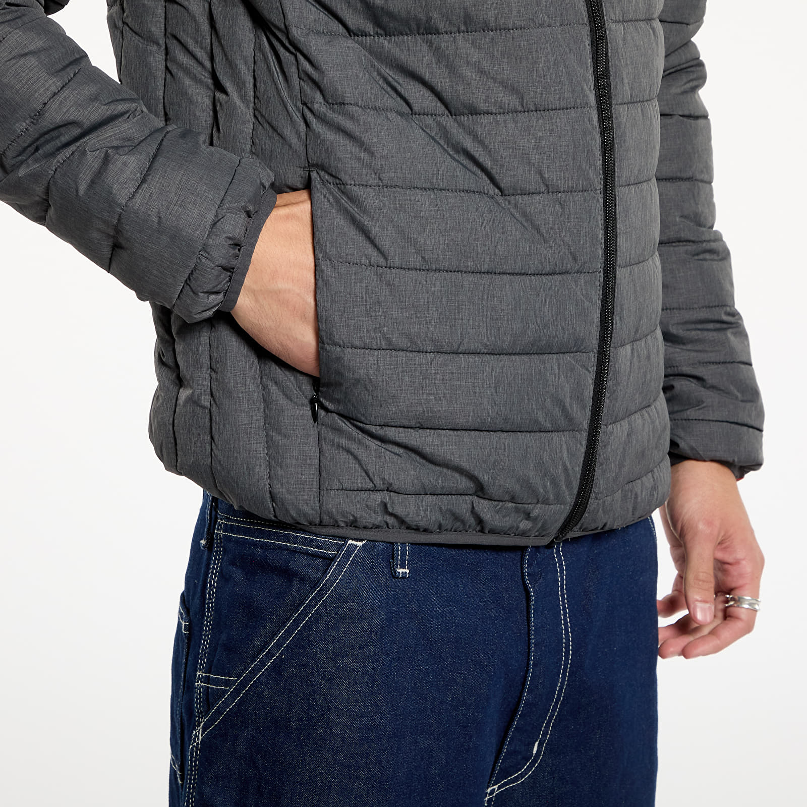 Kabátok Ellesse Lombardy Padded Jacket Dark Grey