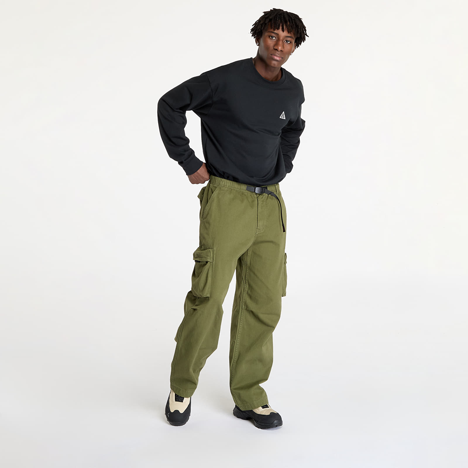 Men's trousers Gramicci Rig Cargo Pant Olive