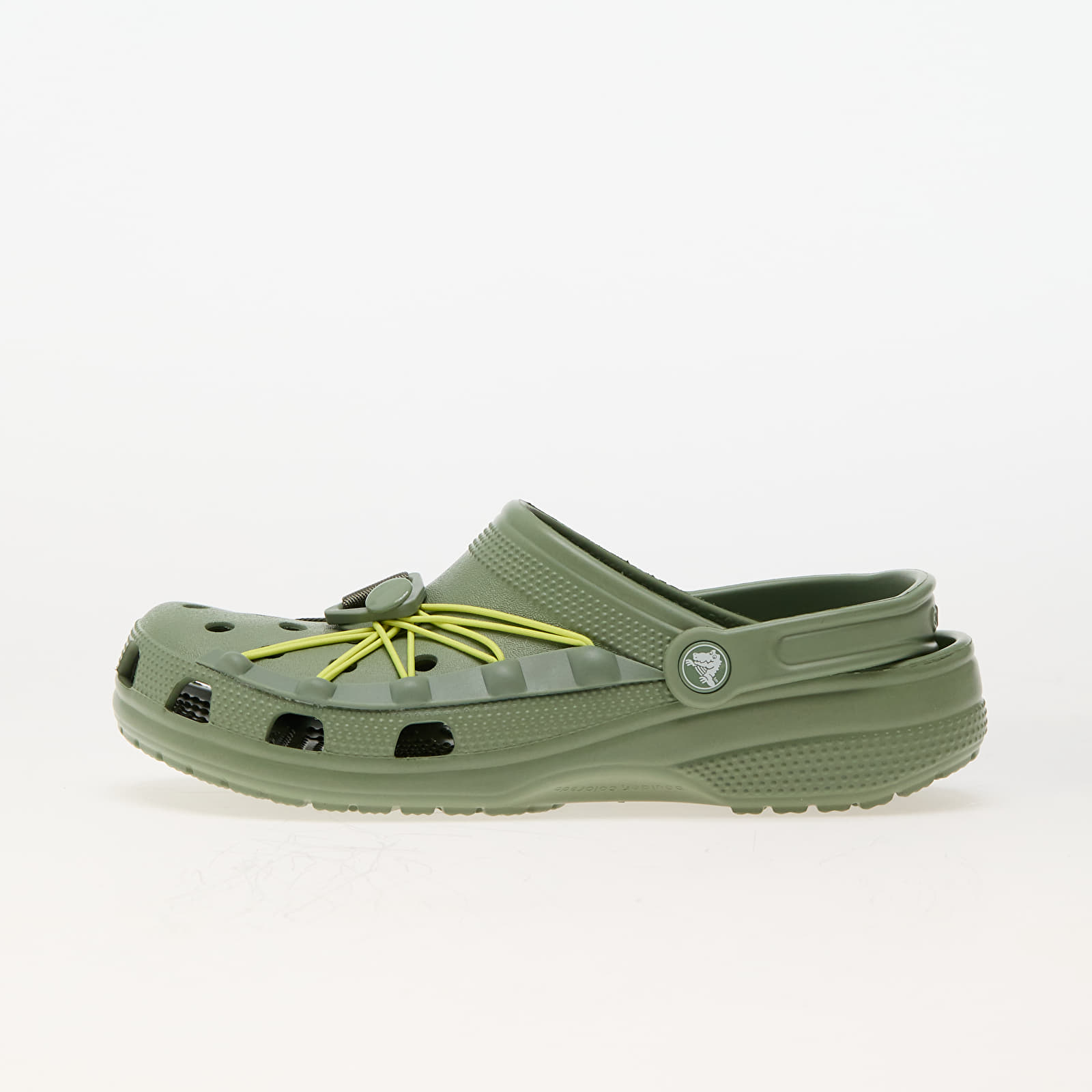 Meeste tossud ja kingad Crocs Classic Webbing Clog Moss/ Multi