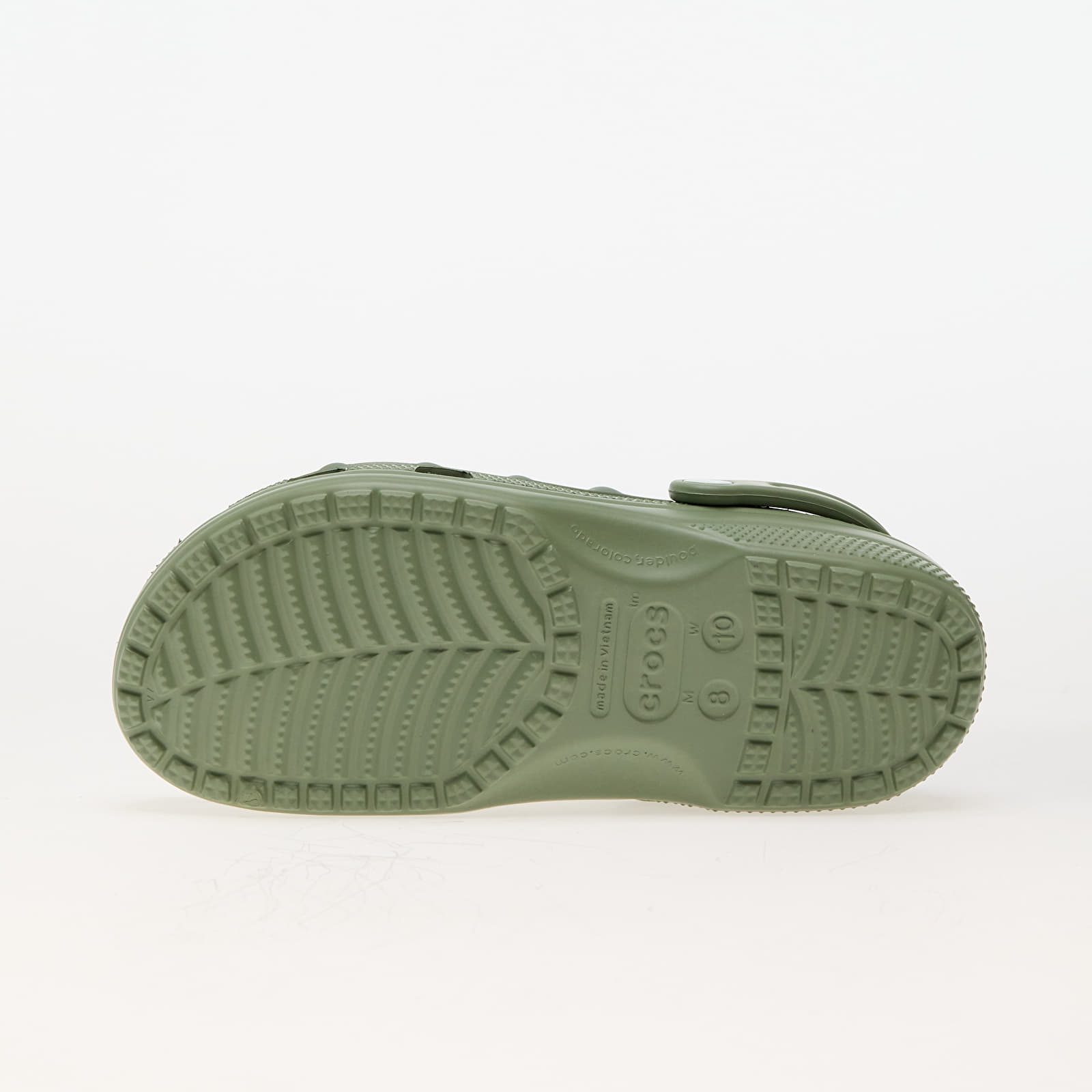 Meeste tossud ja kingad Crocs Classic Webbing Clog Moss/ Multi