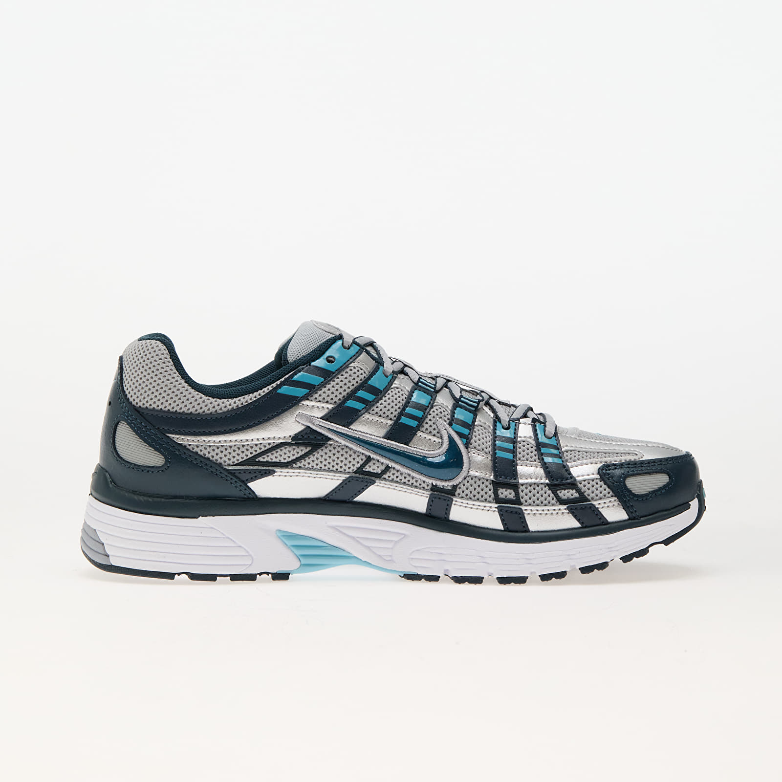 Zapatillas y zapatos de hombre Nike P-6000 Armory Navy/ Metallic Silver-Flt Silver