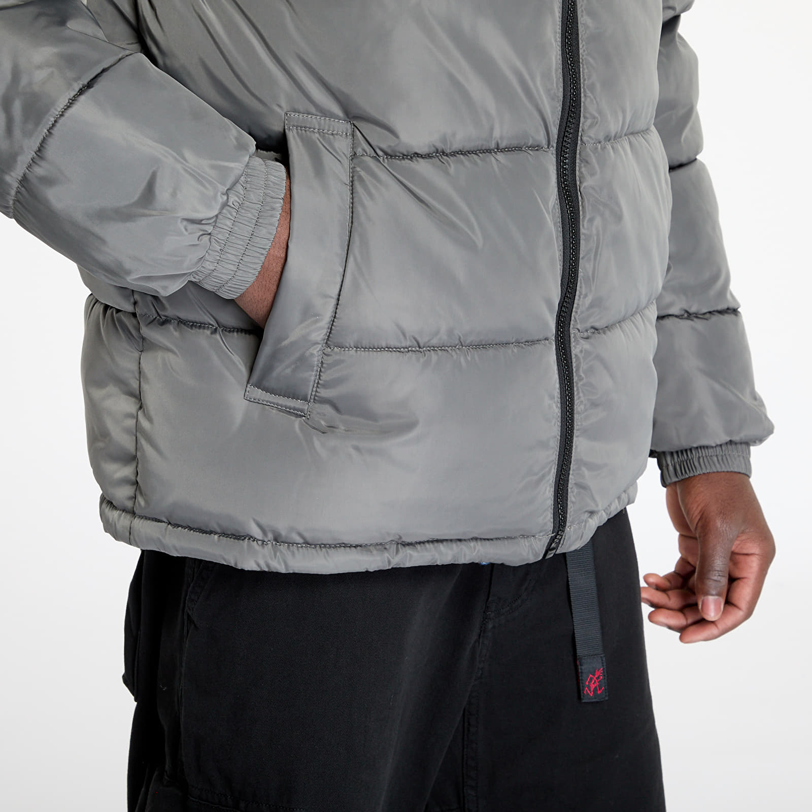 Jacken Karl Kani Retro Essential Puffer Jacket Anthracite