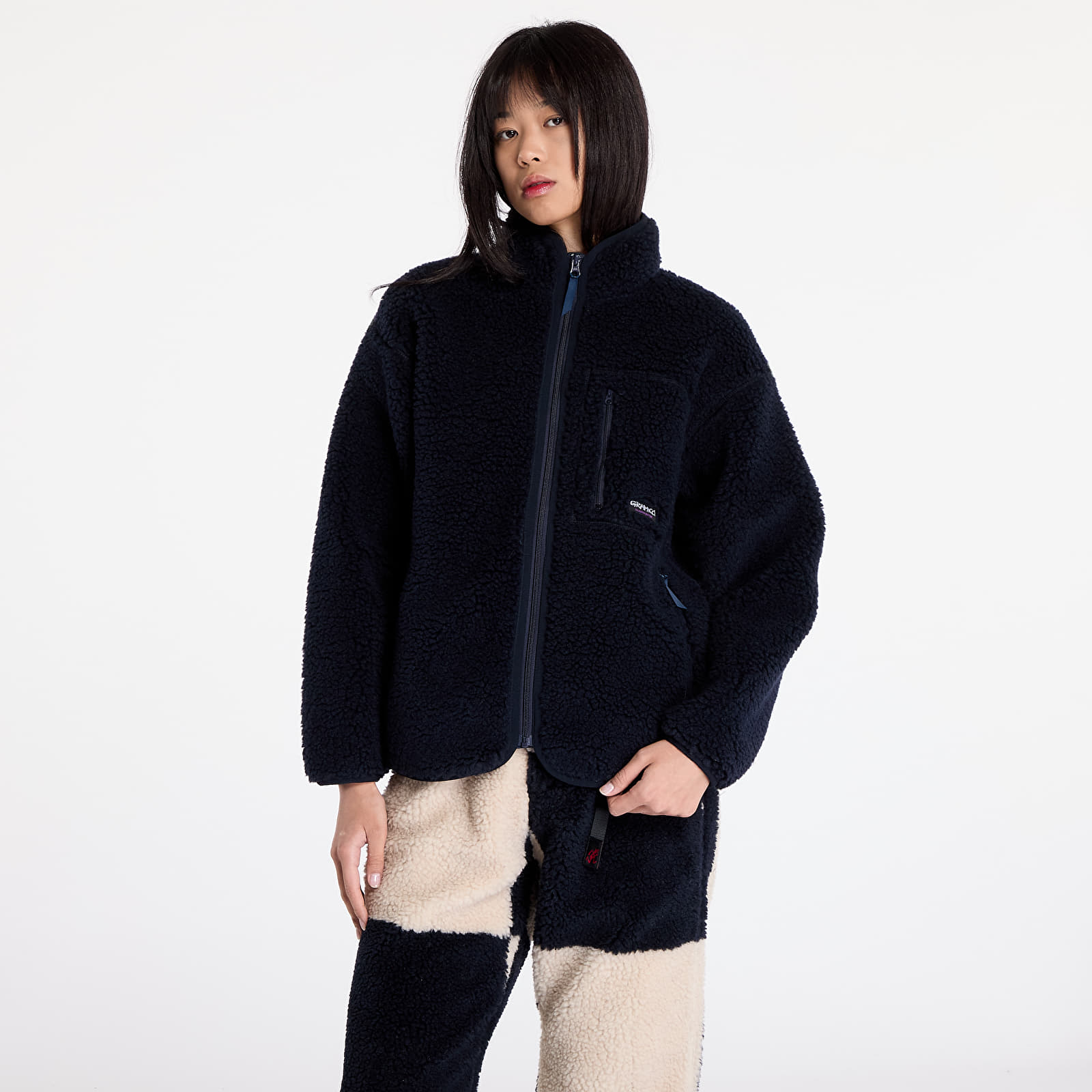 Men's jackets Gramicci Sherpa UNISEX Jacket  Navy