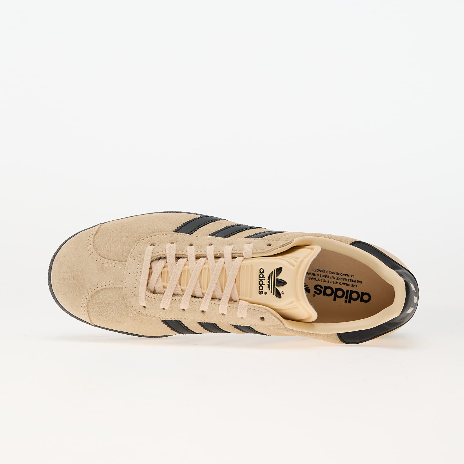 Turnschuhe und Schuhe für Männer adidas Gazelle Messi Crystal Sand/ Core Black/ Gold Metallic